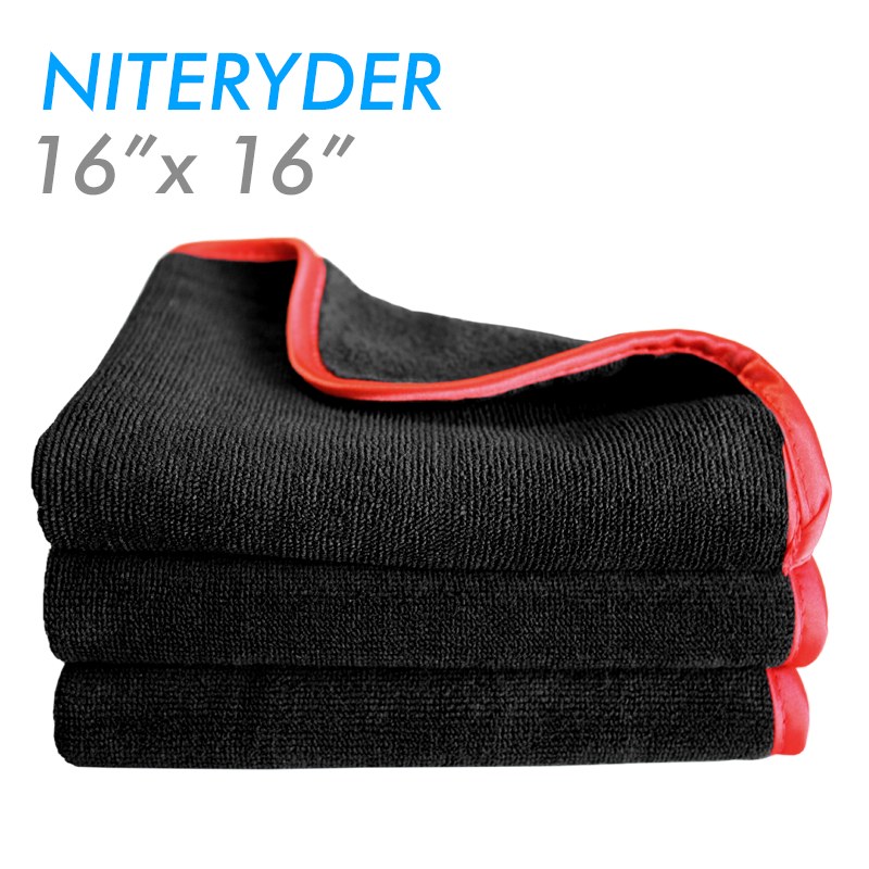 Niteryder pluch dualpile microfiber towel